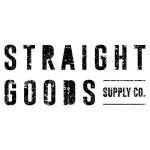 Straight Goods Logo - Premium THC distillate vape brand.