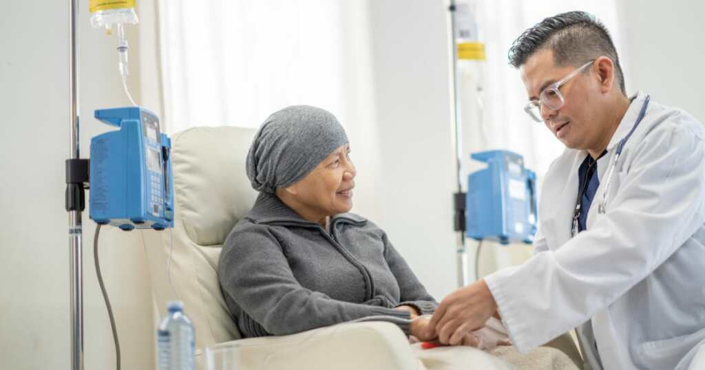 Patient with Cancer - chemotherapy - need an alleviate method