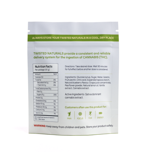 twisted naturals 200mg back