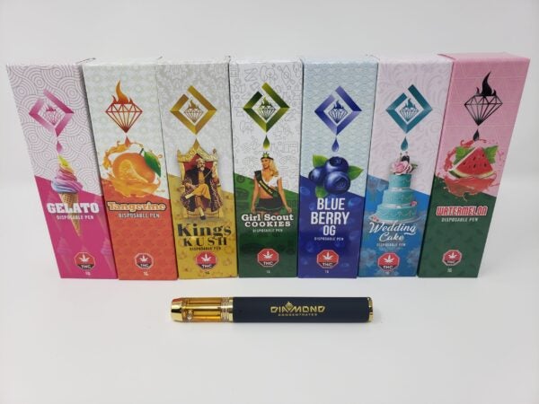 Elevate your vaping experience with Diamond Concentrates Disposable Vape Pen. Premium quality, 1g oil capacity, solvent-free, and organic base.