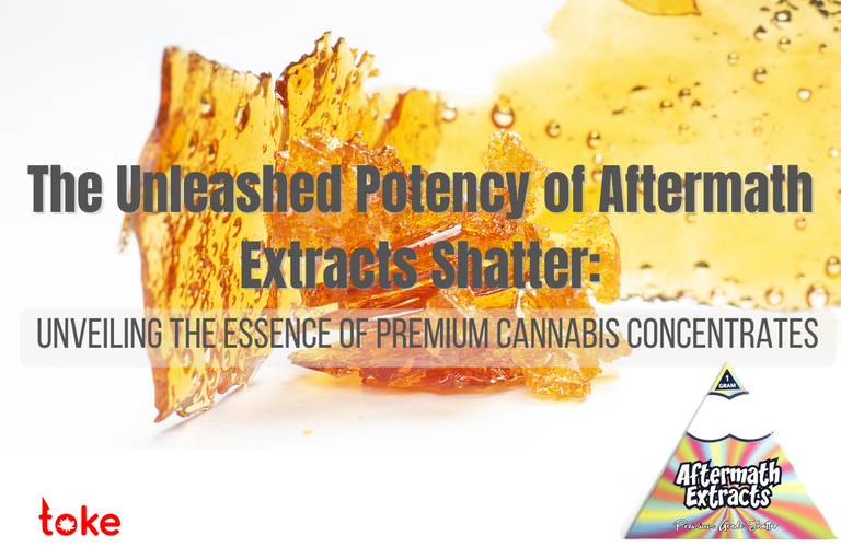 Aftermath Premium Cannabis Concentrates Shatter - Unveiling the Essence | Burnaby Buds