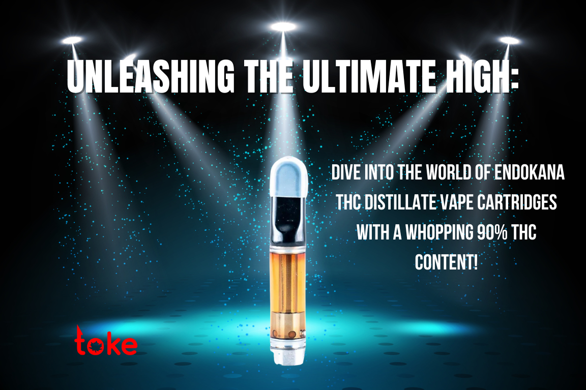 Endokana THC Distillate Vape Cartridges