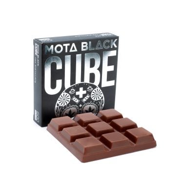Mota Black Milk Chocolate Cube