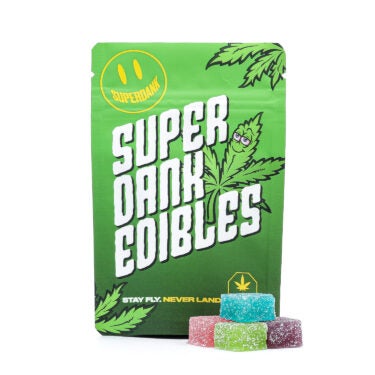 SUPERDANK 100mg THC Gummies Cover