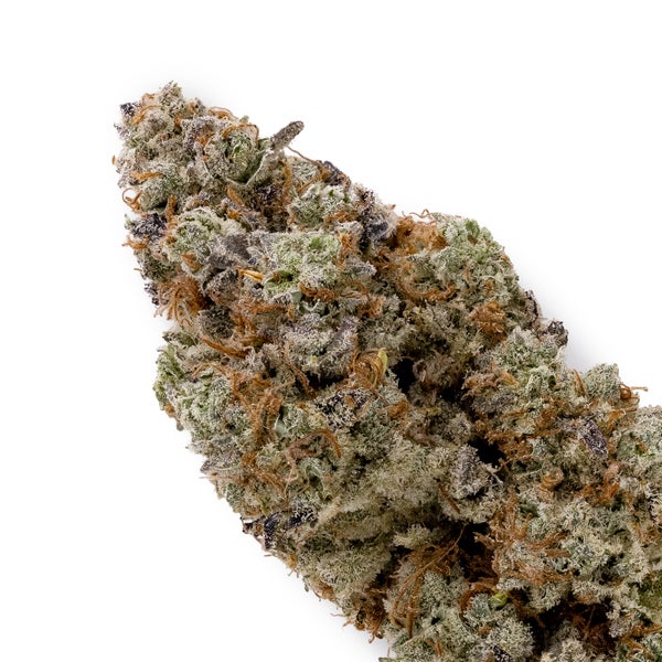 Strawberry lemonade strain on a white background.