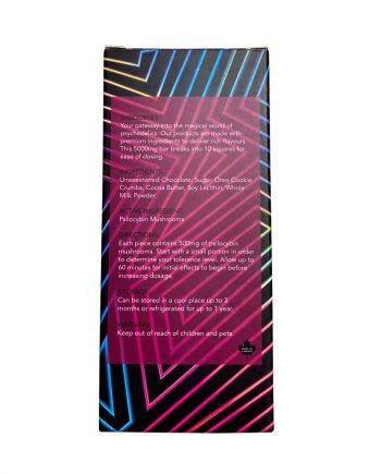 Shroomies - Magic Mushroom Chocolate Bar - Cookies & Cream 5000mg
