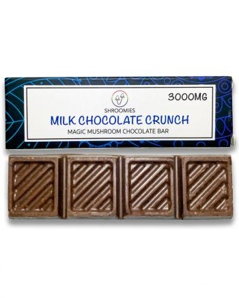 Shroomies - Milk Chocolate Crunch Chocolate Bar (3000mg)