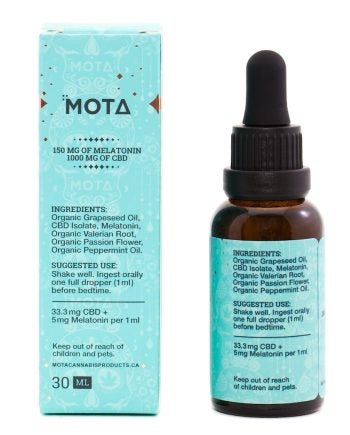 Mota - Sleep Tincture - CBD