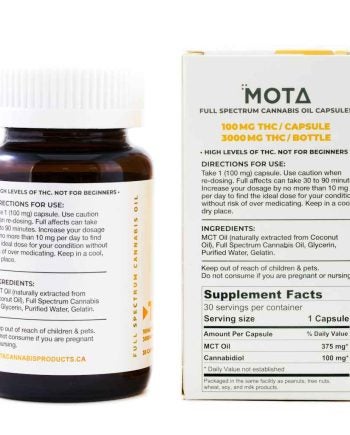 Mota - THC Capsules