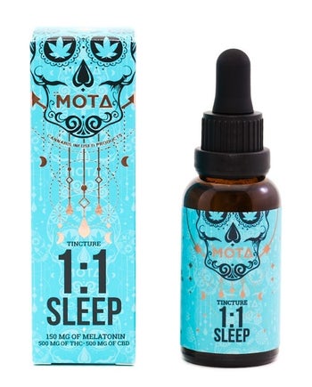 Mota - Sleep Tincture - 1:1 THC:CBD