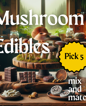 5 Pack Mushroom Edibles - Mix and Match
