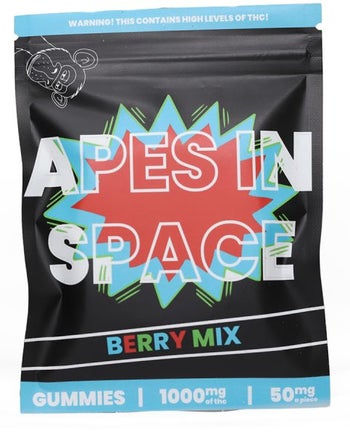 Apes In Space Gummies - 1000mg THC (20 x 50mg)