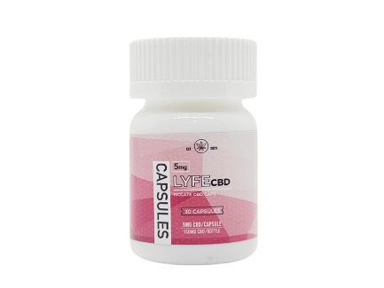 LYFE CBD 5mg Capsules