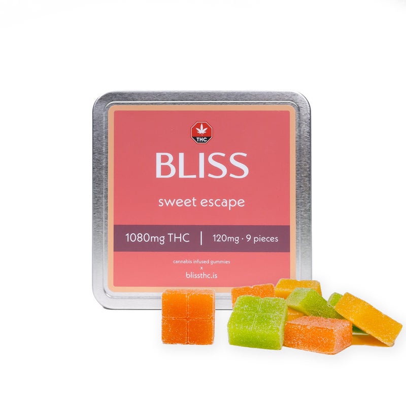 Bliss - Cannabis Infused Gummies (1080mg)