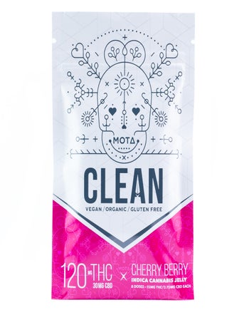 MOTA - THC Clean Organic Vegan Gluten Free Jelly (120mg)