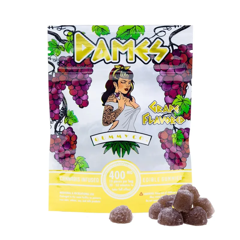 Dames Gummy Co. - Sour Gummies (400mg)