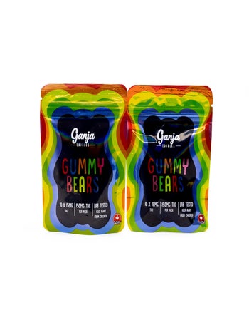 Ganja Edibles - Gummy Bears (150mg)