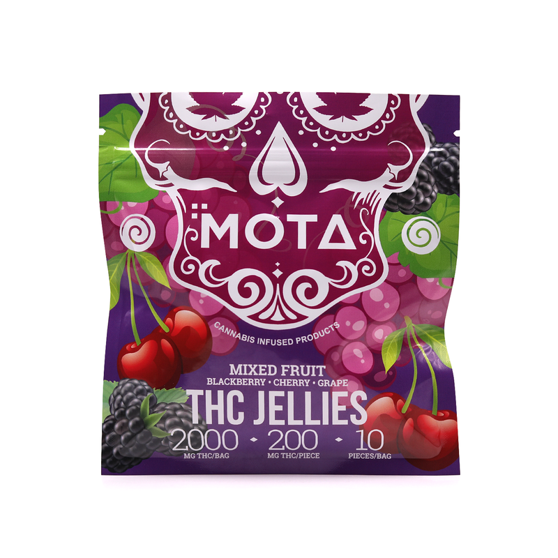 MOTA - THC Mixed Fruit Jellies (2000mg)