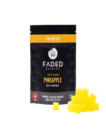 Faded Cannabis Co. - Jelly Blocks (360mg)