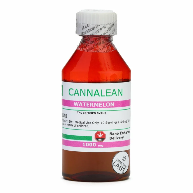 Vancity Labs – Cannalean THC Infused Syrup (1000MG)