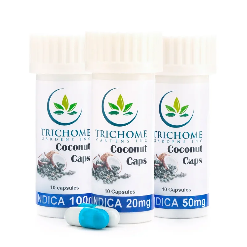 Trichome Gardens - Indica Coconut Capsules