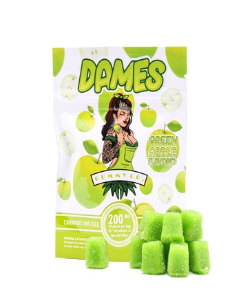 Dames Gummy Co. – Sour Gummies (200mg)