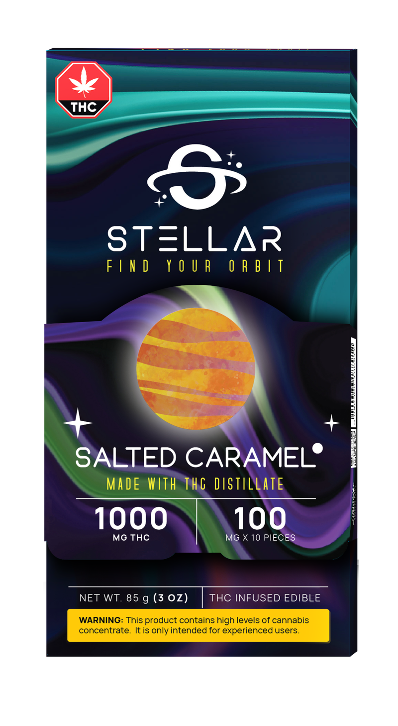 Stellar Edibles - Chocolate Bar (1000mg)