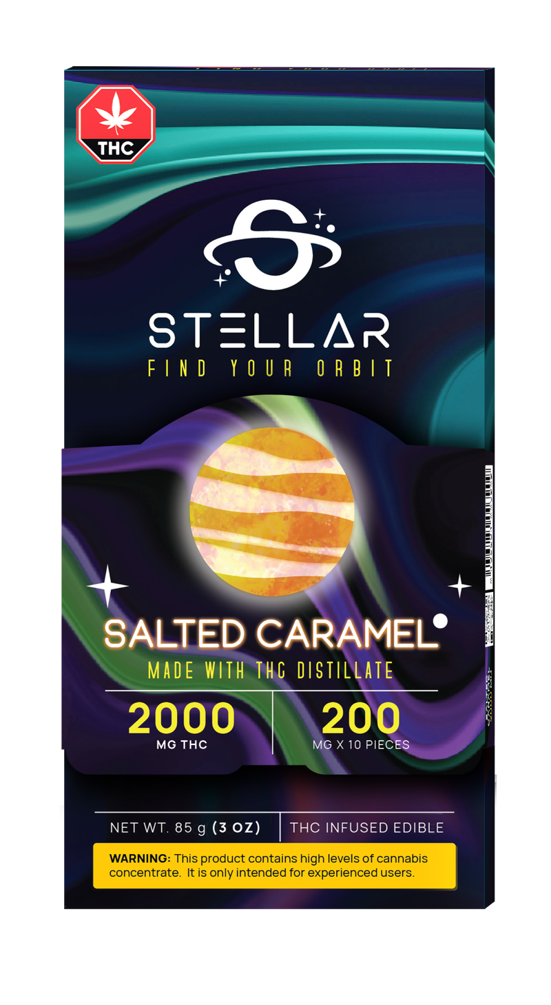 Stellar Edibles - Chocolate Bar (2000mg)