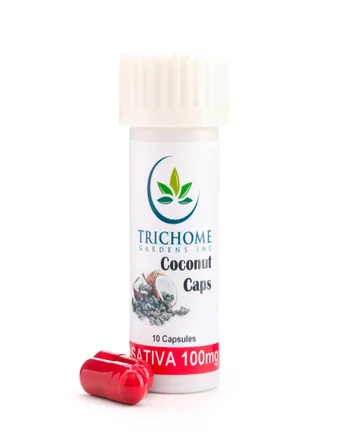 Trichome Gardens - Sativa Coconut Capsules