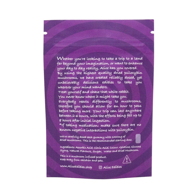 Alice Mushroom Gummy – 2500mg