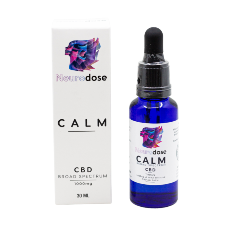 Neurodose - Calm Broad Spectrum CBD Tinctures