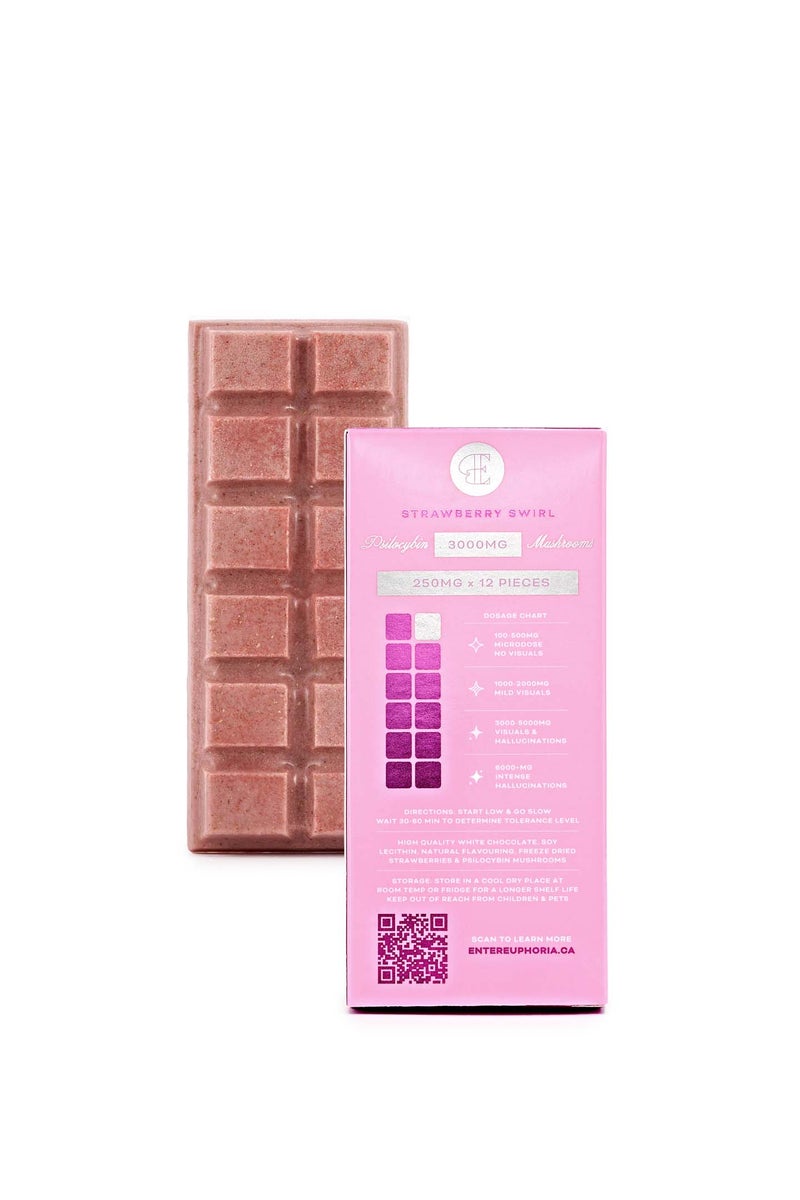 Euphoria Psychedelics - Mushroom Chocolate Bar (3000mg)