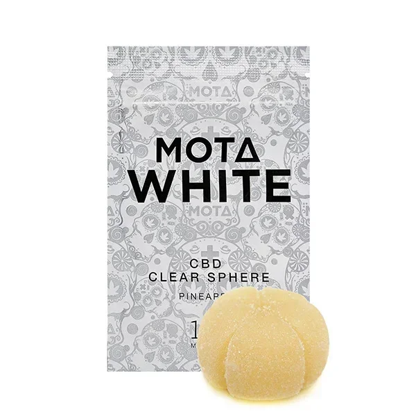 MOTA - CBD White Clear Sphere (100mg)