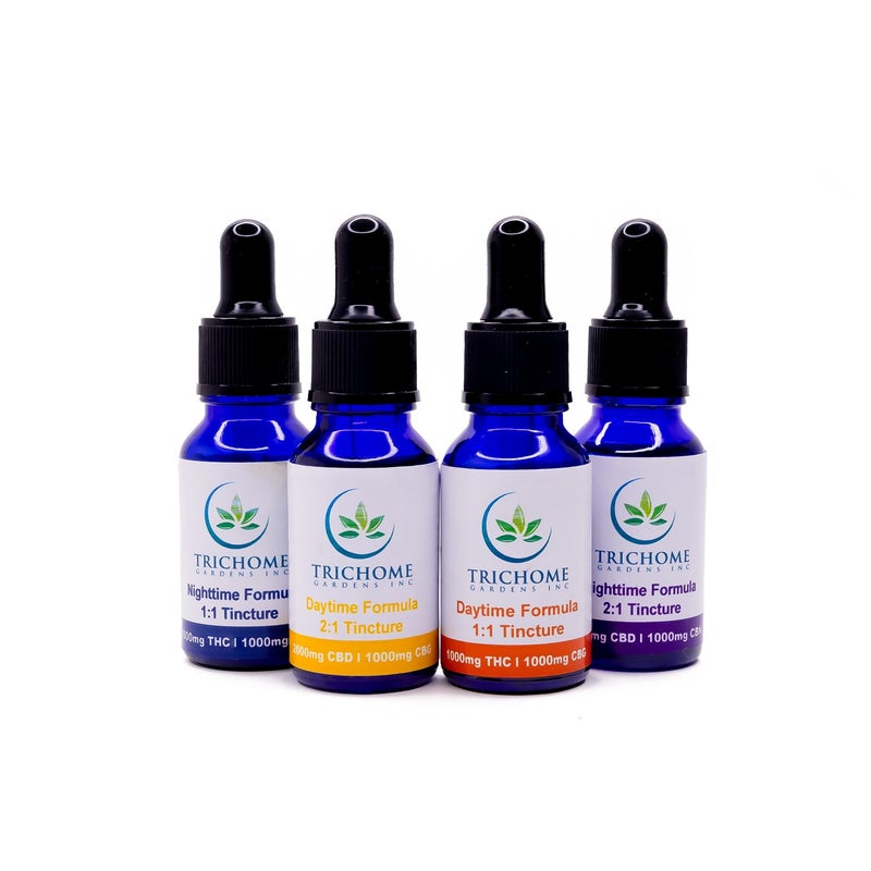 Trichome Gardens - Daytime Formula Tinctures (THC/CBG)