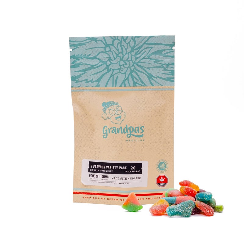 Grandpa's Medicine - Nano THC Gummies