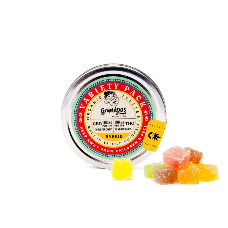 Grandpa's Medicine - THC/CBD Organic Jellies