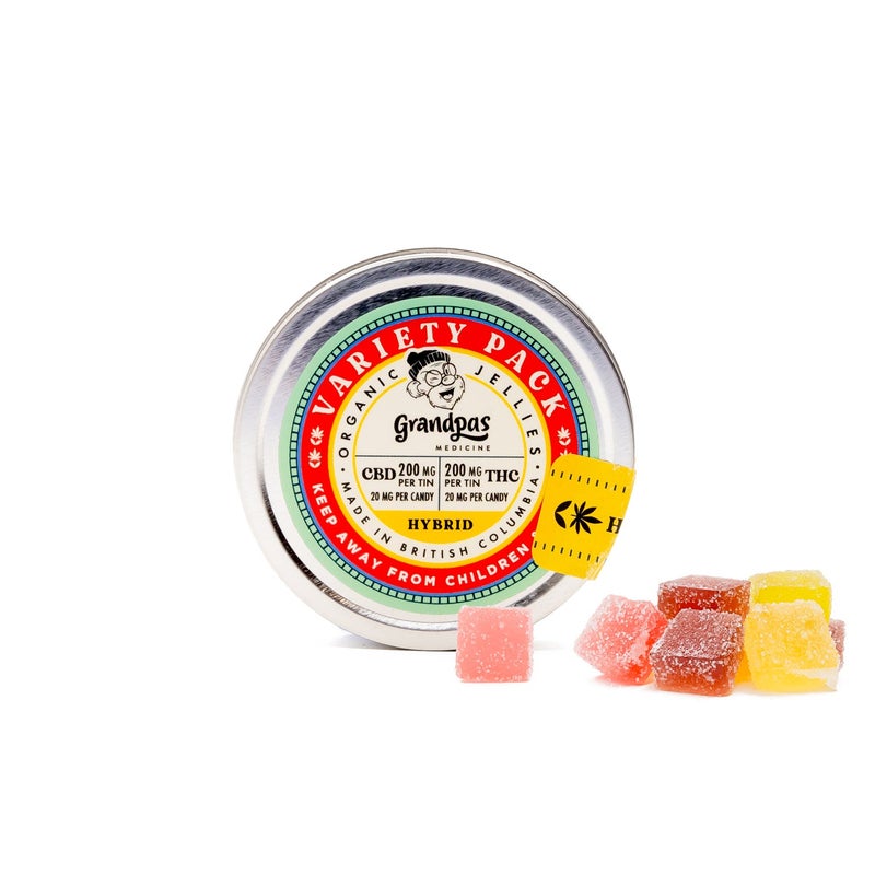 Grandpa's Medicine - THC/CBD Organic Jellies