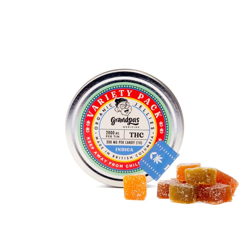 Grandpa's Medicine - THC/CBD Organic Jellies