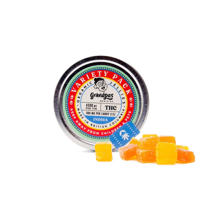 Grandpa's Medicine - THC/CBD Organic Jellies