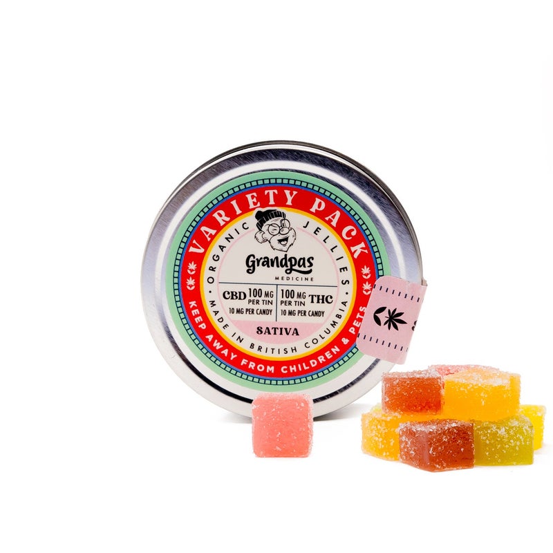 Grandpa's Medicine - THC/CBD Organic Jellies