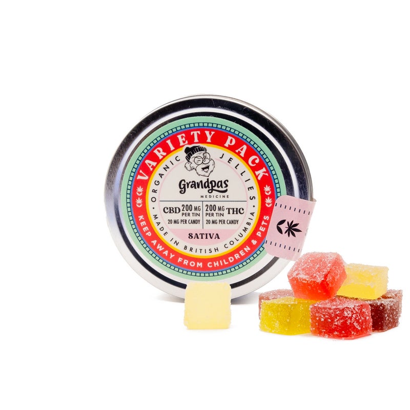 Grandpa's Medicine - THC/CBD Organic Jellies