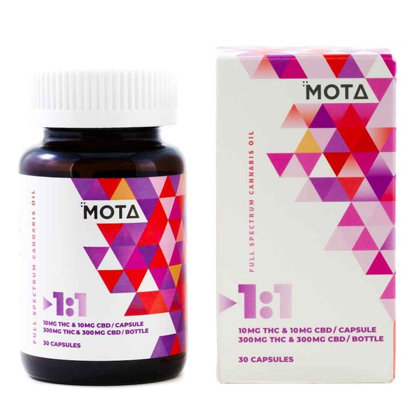 Mota 11 Capsules 10MG THC 10MG CBD 11 3