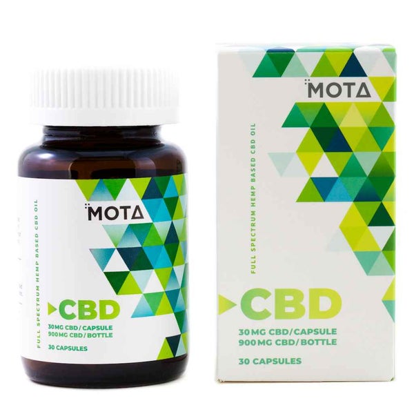 Mota CBD Capsules 900MG CBD 3