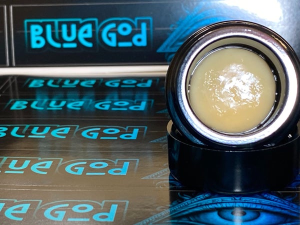 Squishlist Live Hash Rosin - Blue God strain