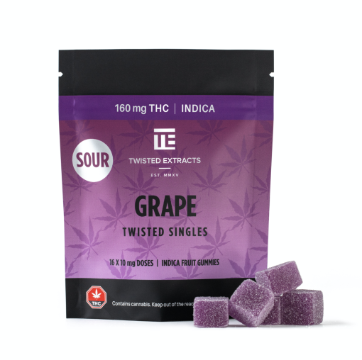 Twisted Singles Indica Grape 4