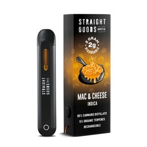 straight goods disposable vape 2g maccheese 1 3