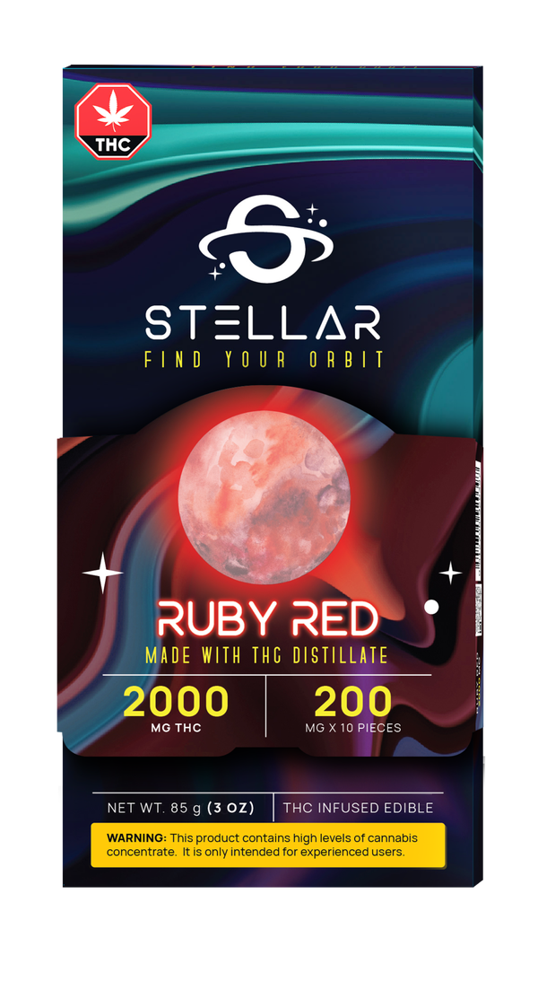 2000mg Ruby Red