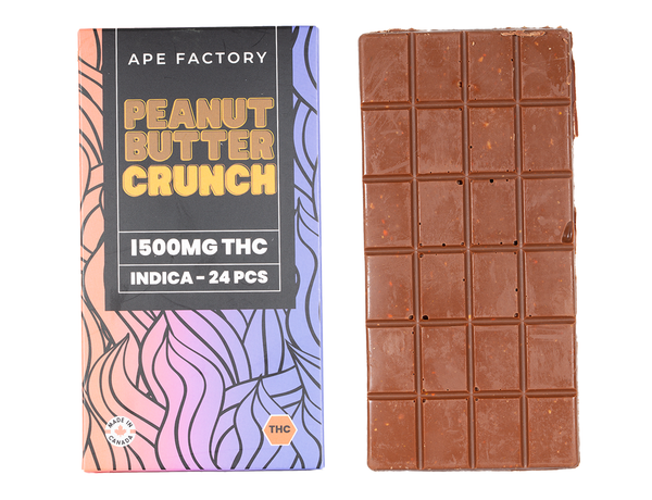 Ape Factory Peanut Butter Crunch 1500 THC Indica 24 pcs 1 8