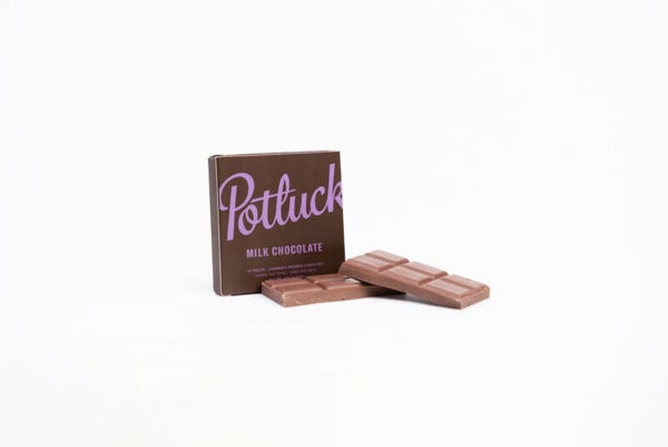 Potluck Cannabis Infused Chocolate Milk Chocolate 300MG 4