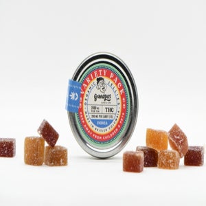 Indica Tin 2000MG Gummies Grandpas THC Edibles 4 2